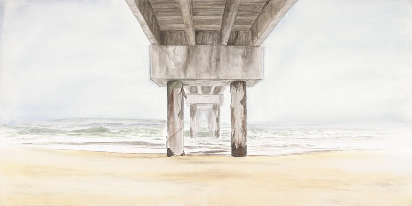 Phillip Anthony Under the Boardwalk (SN) (Gallery Wrapped)
